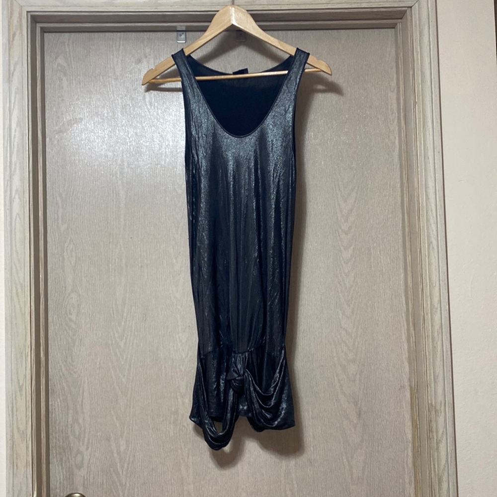 Short black dress, size 42